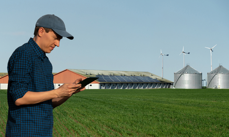 electricidad en la agricultura