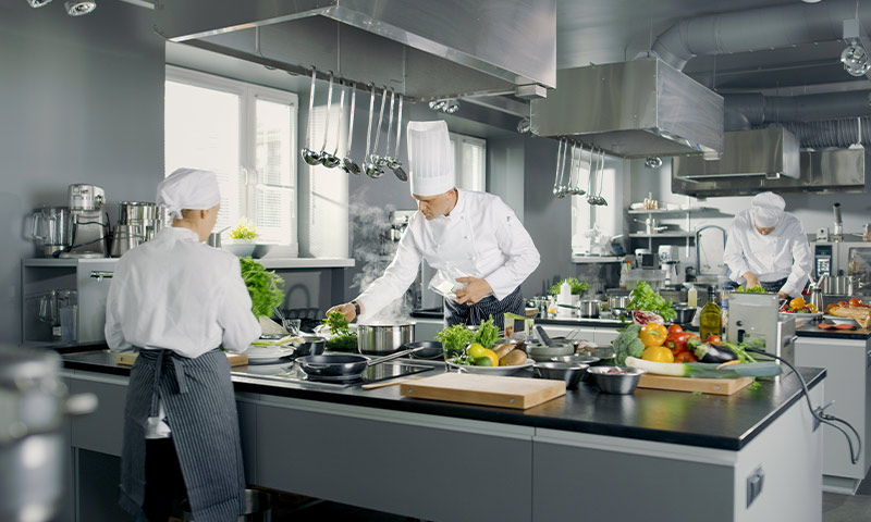 ahorro en la cocina restarurante