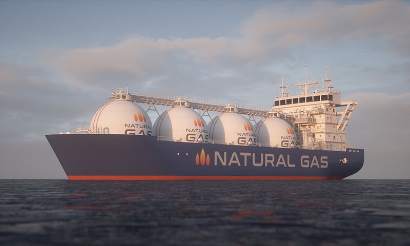 transporte de gas natural por barco
